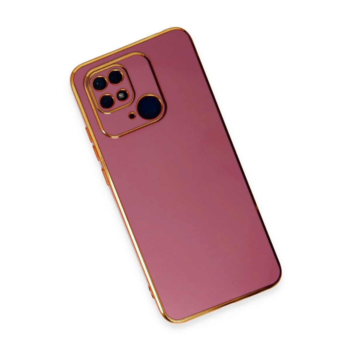 Redmi 10C Kılıf Volet Silikon - Kırmızı