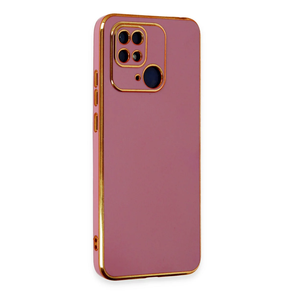 Redmi 10C Kılıf Volet Silikon - Kırmızı