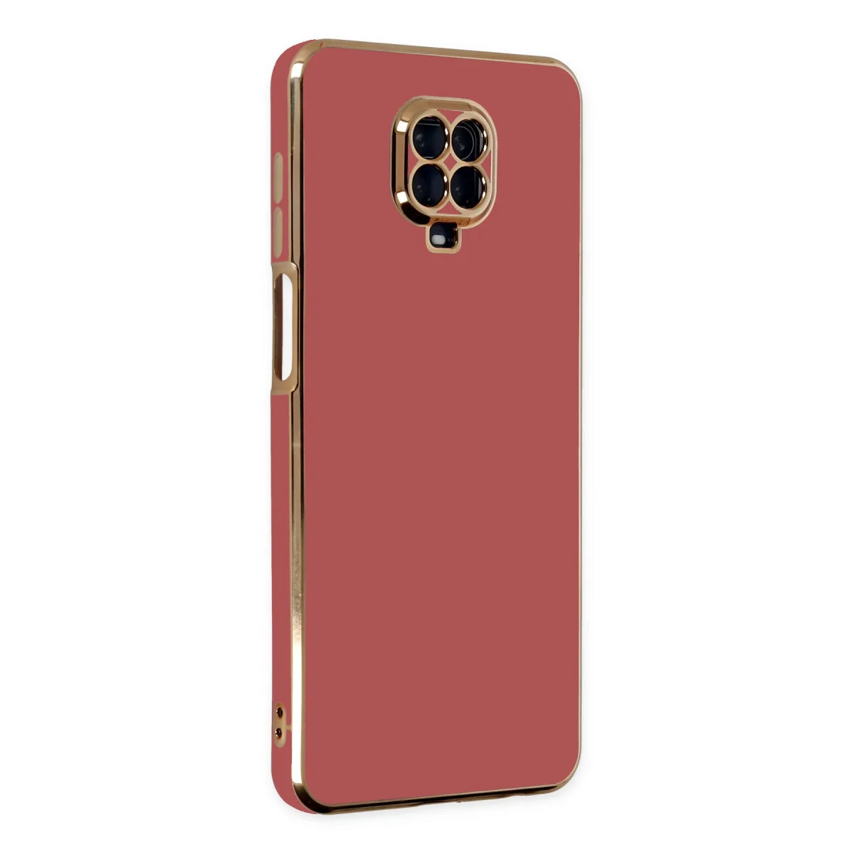 Redmi Note 9 Pro Kılıf Volet Silikon - Kırmızı