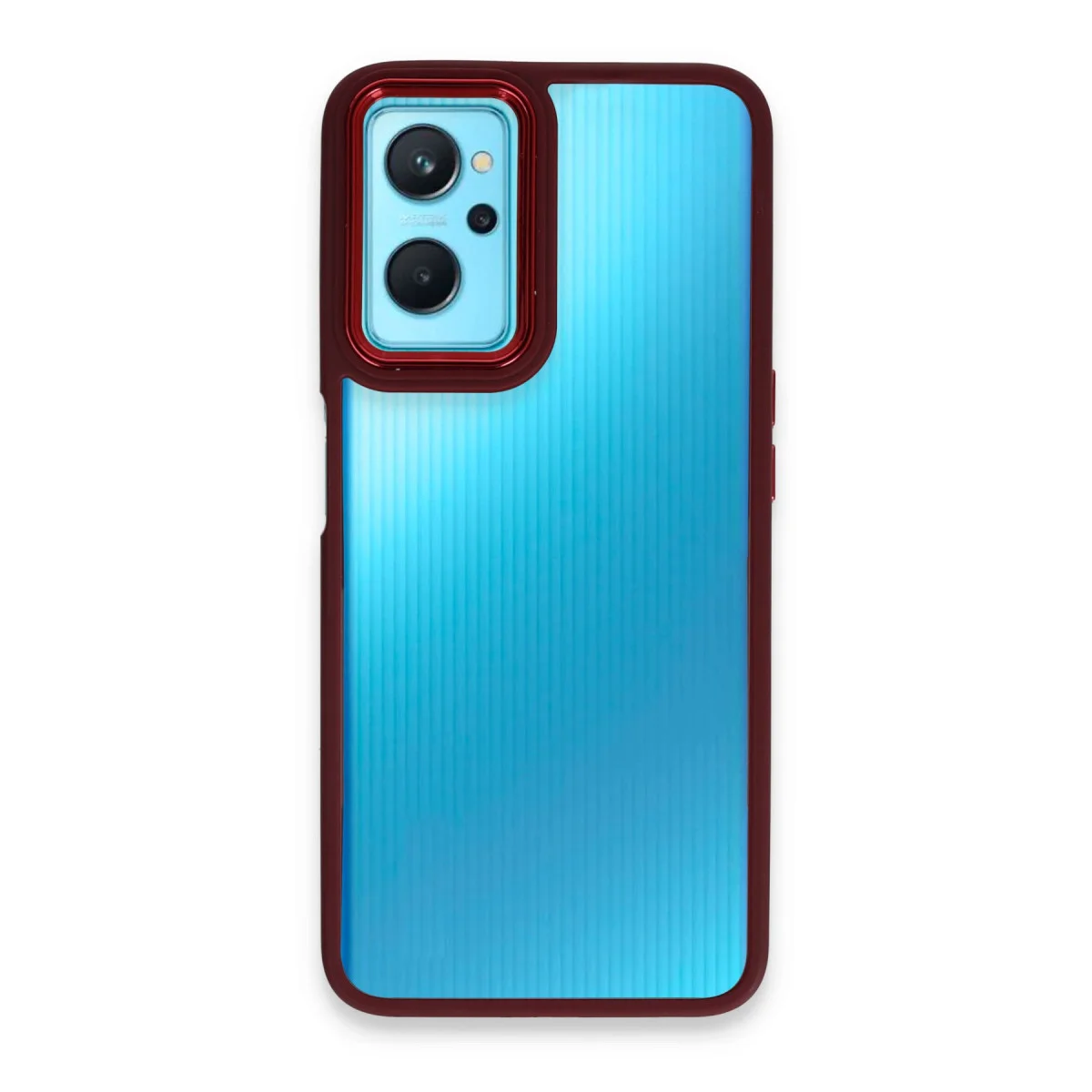 Realme 9i 4G Kılıf Dora Kapak - Kırmızı