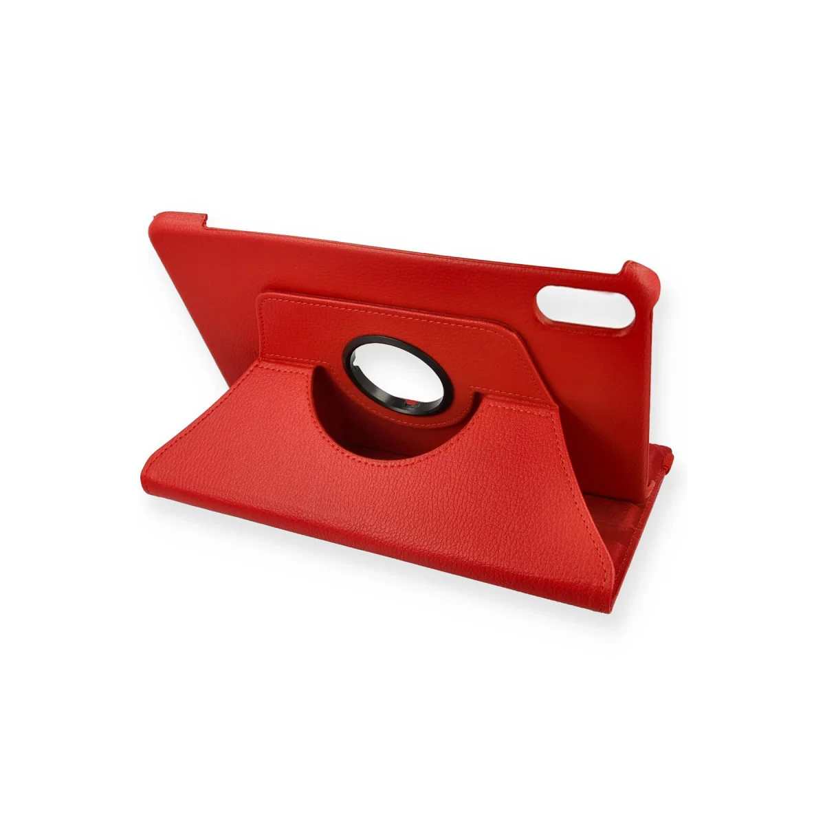Redmi Pad 2 Kılıf 360 Tablet Deri Kılıf - Kırmızı
