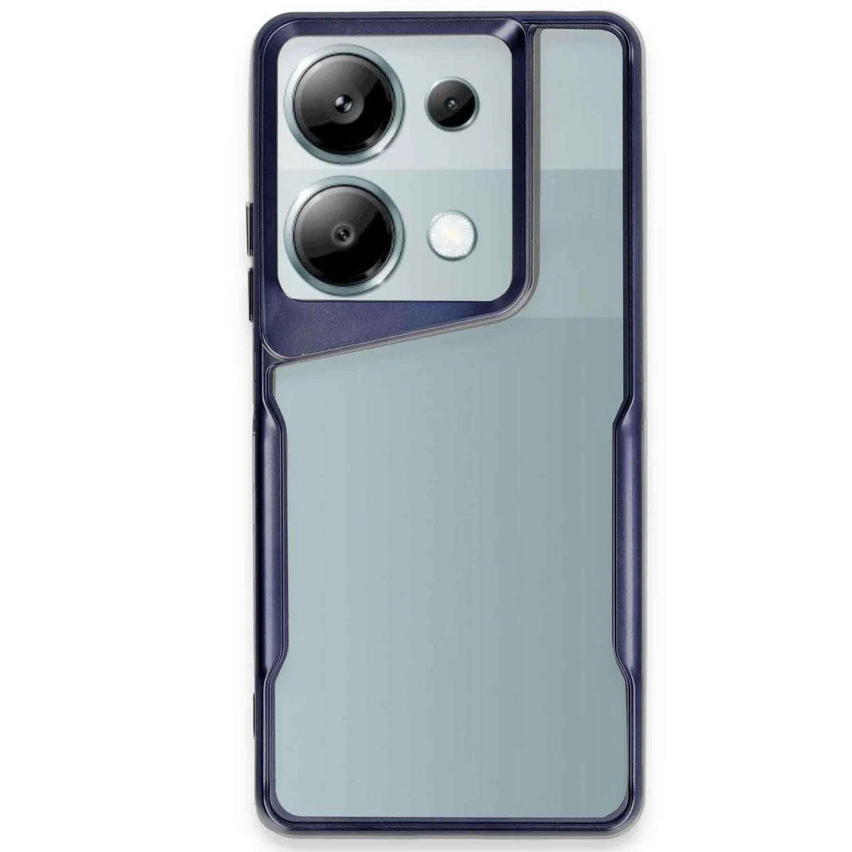 Redmi Note 13 Pro 4G Kılıf Boyi Silikon Kapak - Lacivert