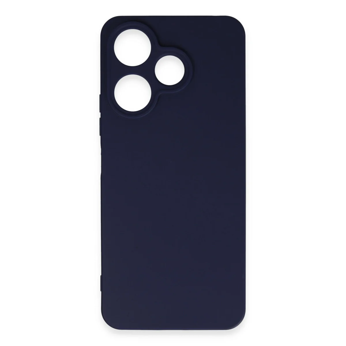Redmi 13 4G Kılıf First Silikon - Lacivert