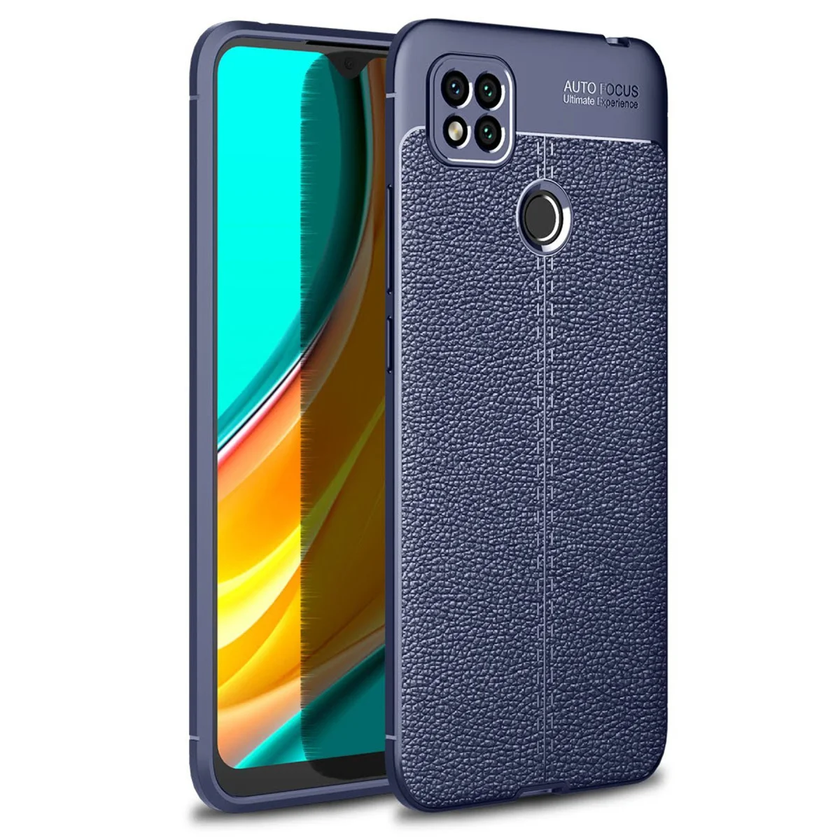 Redmi 9C Kılıf Auto Focus Kapak - Lacivert