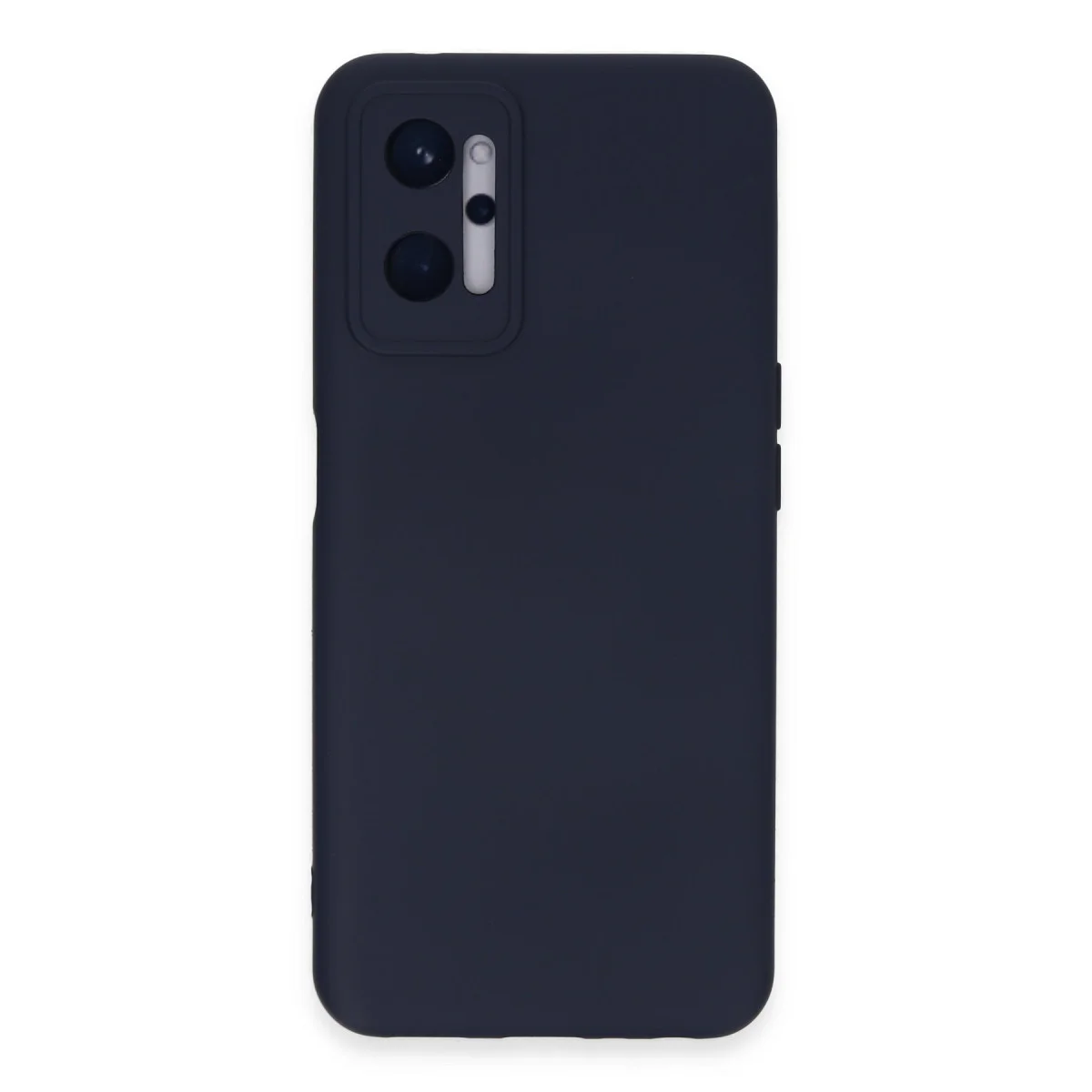 Realme 9i 4G Kılıf Nano içi Kadife Silikon - Lacivert