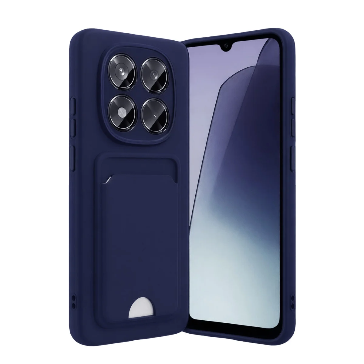 Redmi Note 15 Pro 5G Kelvin Kartvizitli Silikon - Lacivert