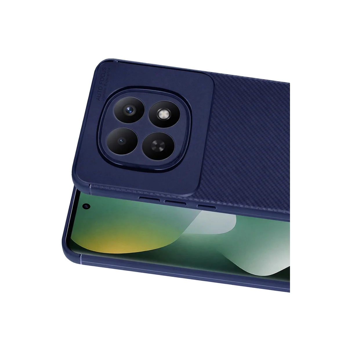 Redmi Note 15 Pro 4G Auto Focus Karbon Kapak - Lacivert