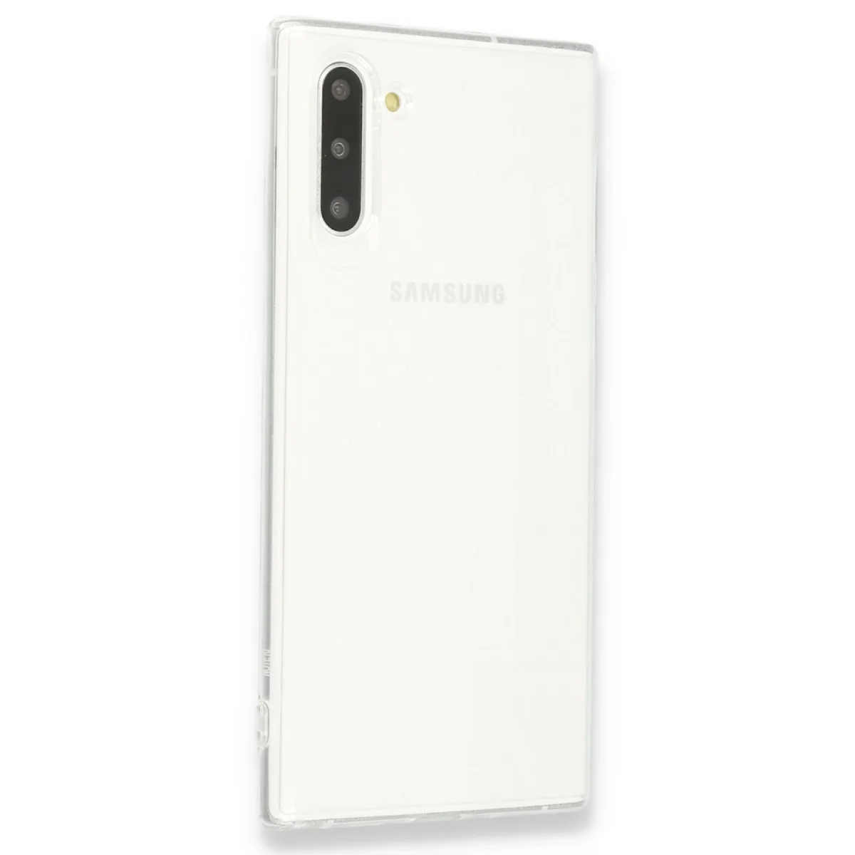 Galaxy Note 10 Kılıf Lüx Şeffaf Silikon