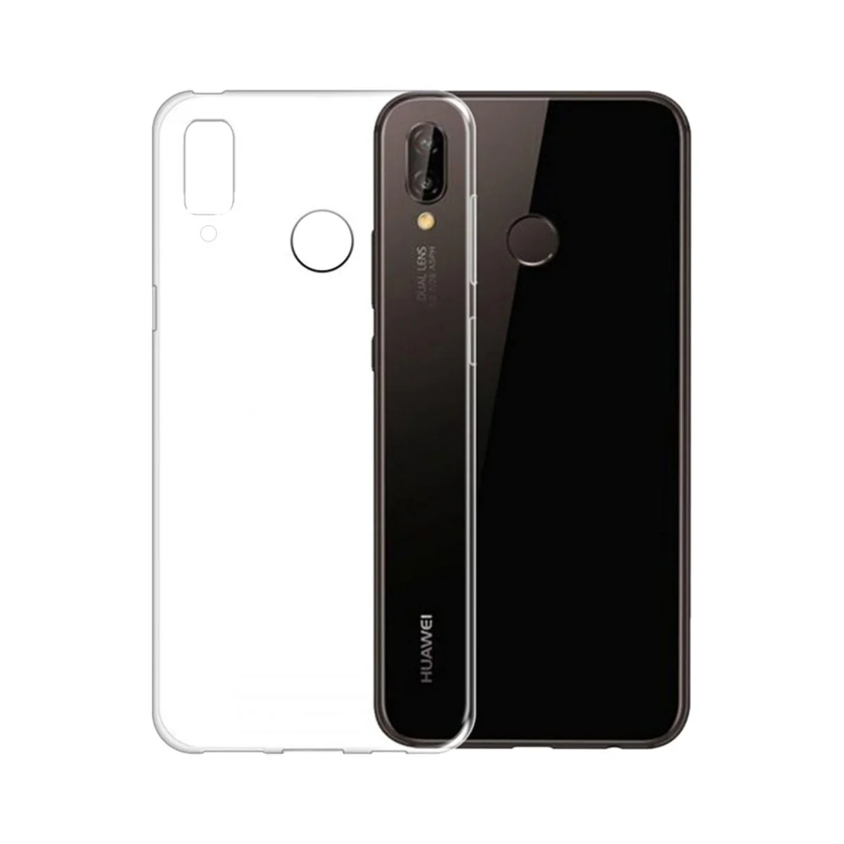 P20 Lite Kılıf Lüx Şeffaf Silikon