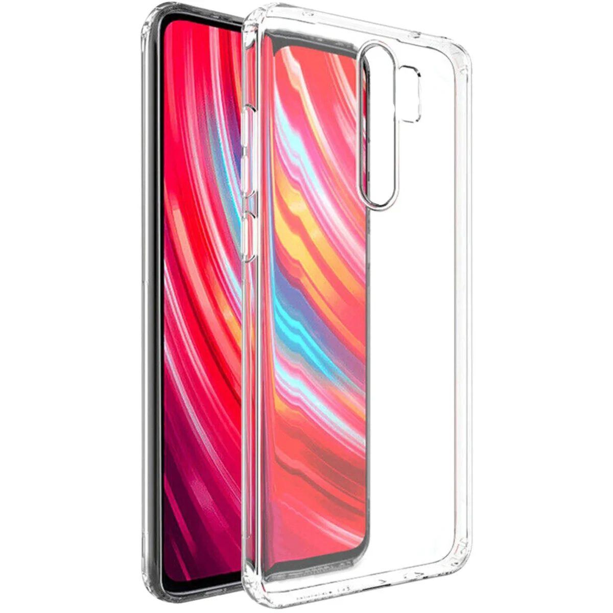 Redmi Note 8 Pro Kılıf Lüx Şeffaf Silikon