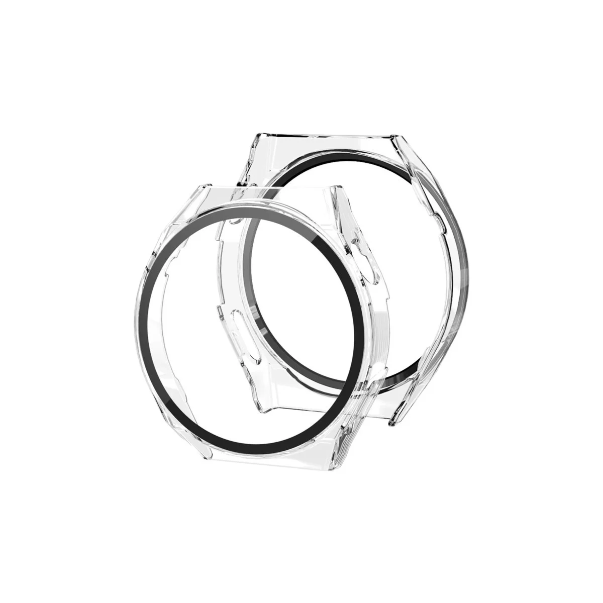 Watch GT3 Pro 43mm Dota Camlı Kasa Ekran Koruyucu - Şeffaf