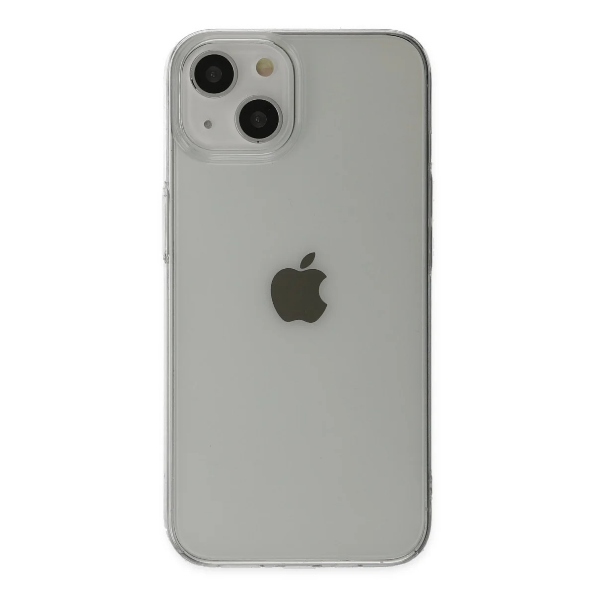 iPhone 14 Plus Kılıf Pc Sert Şeffaf Kapak - Şeffaf