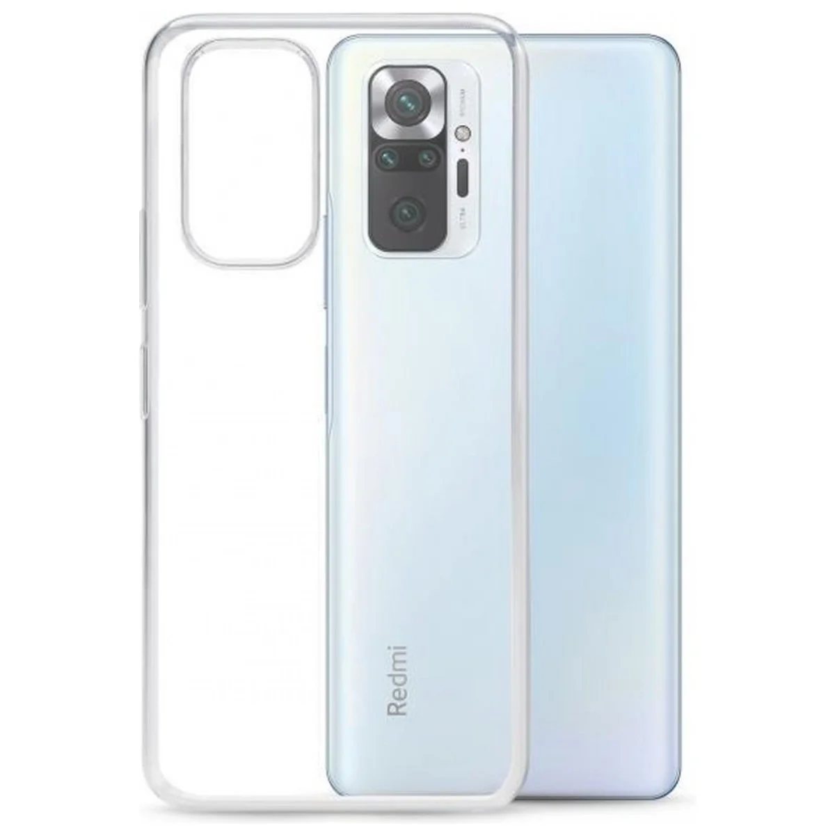 Redmi Note 10 Kılıf Lüx Şeffaf Silikon