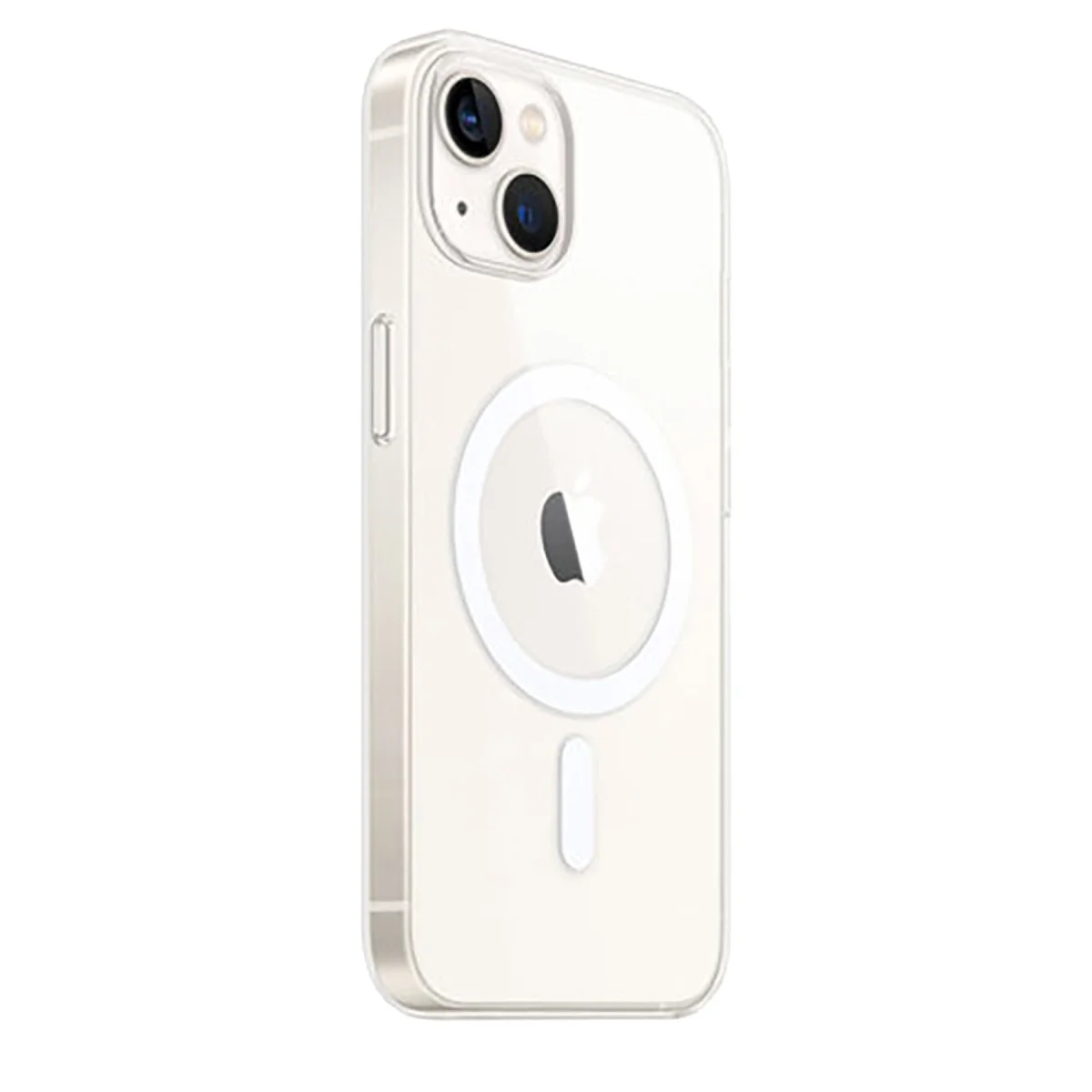 iPhone 15 Plus Kılıf Magneticsafe Şeffaf Silikon - Şeffaf