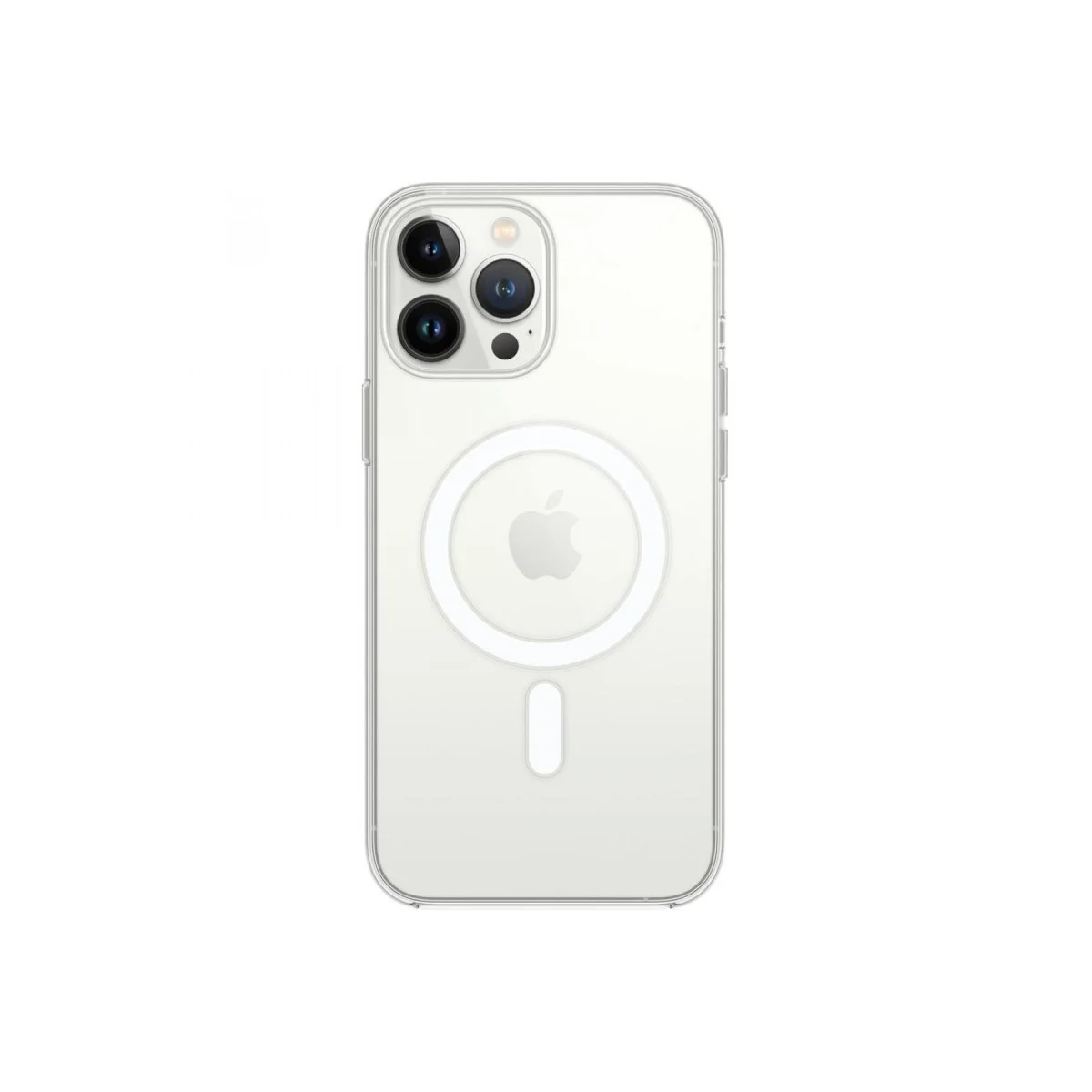 iPhone 13 Pro Max Kılıf Magneticsafe Şeffaf Silikon - Şeffaf