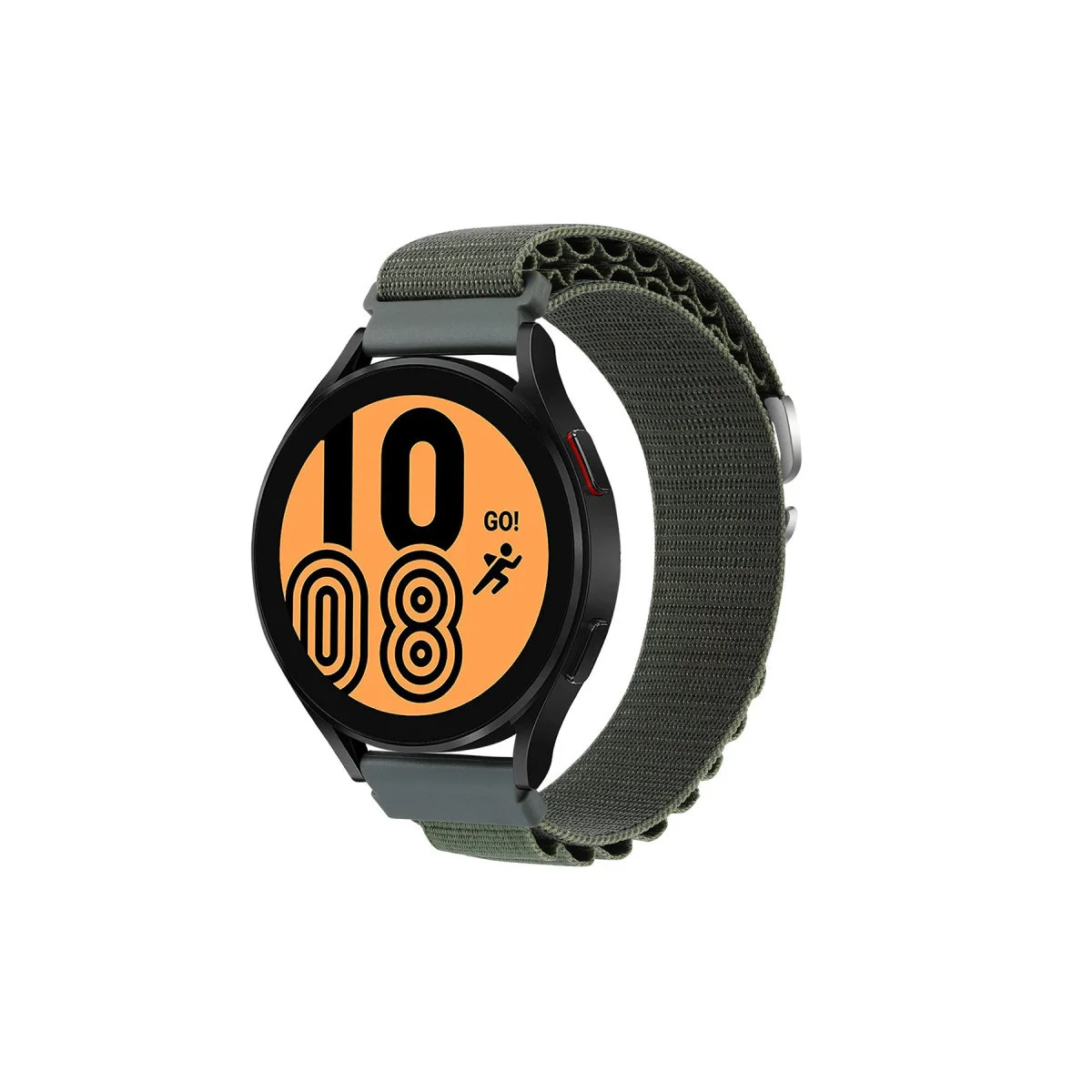Watch 22mm KR410 Kumaş Kordon - Yeşil