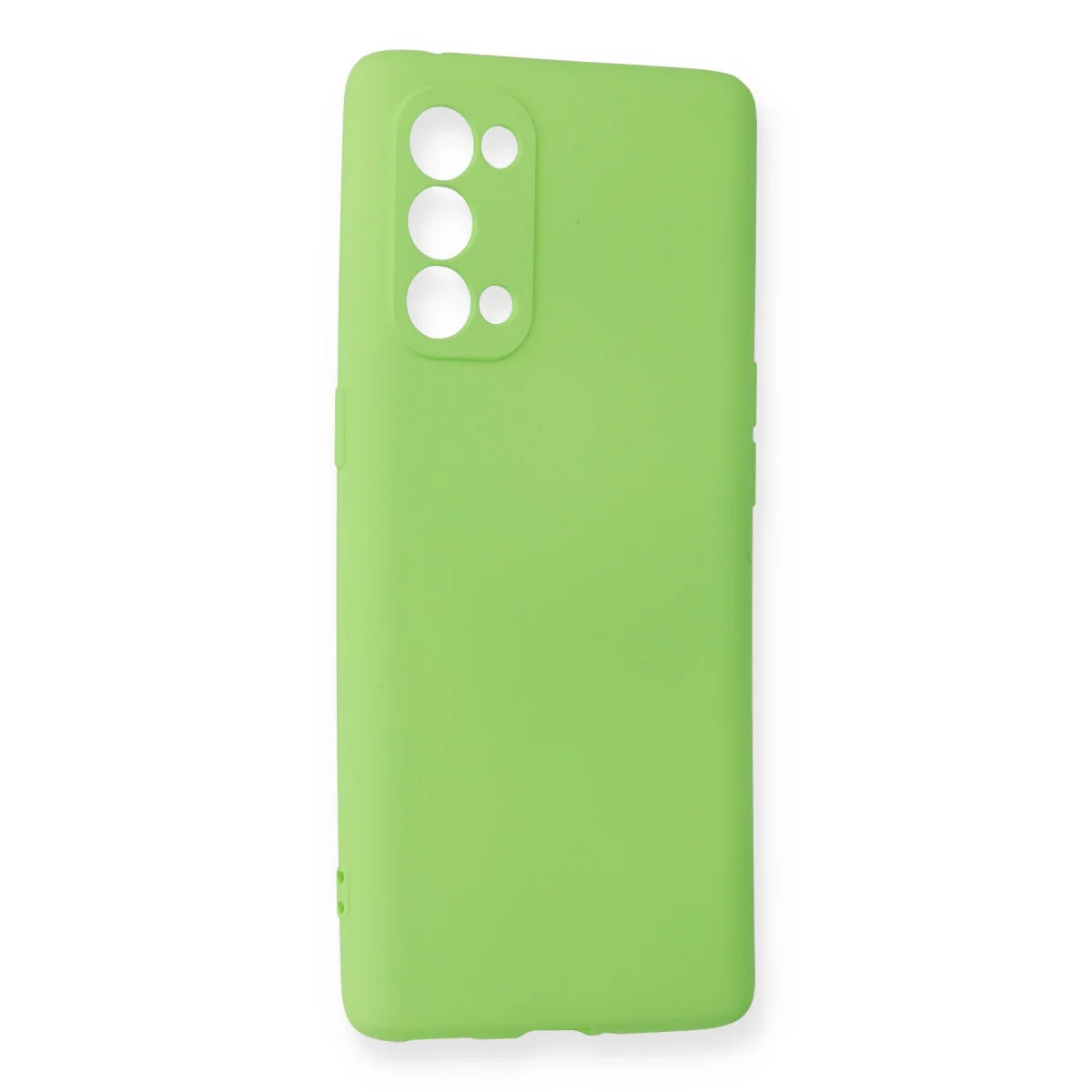 Reno 5 Pro Kılıf First Silikon - Yeşil