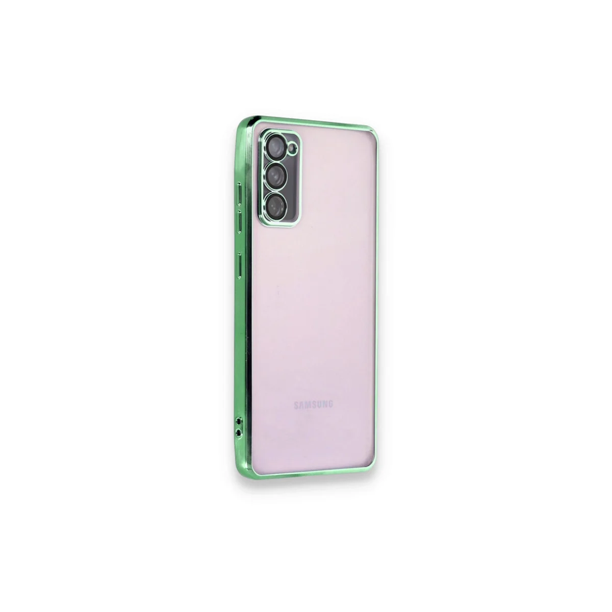 Galaxy S20 FE Kılıf Razer Lensli Silikon - Yeşil