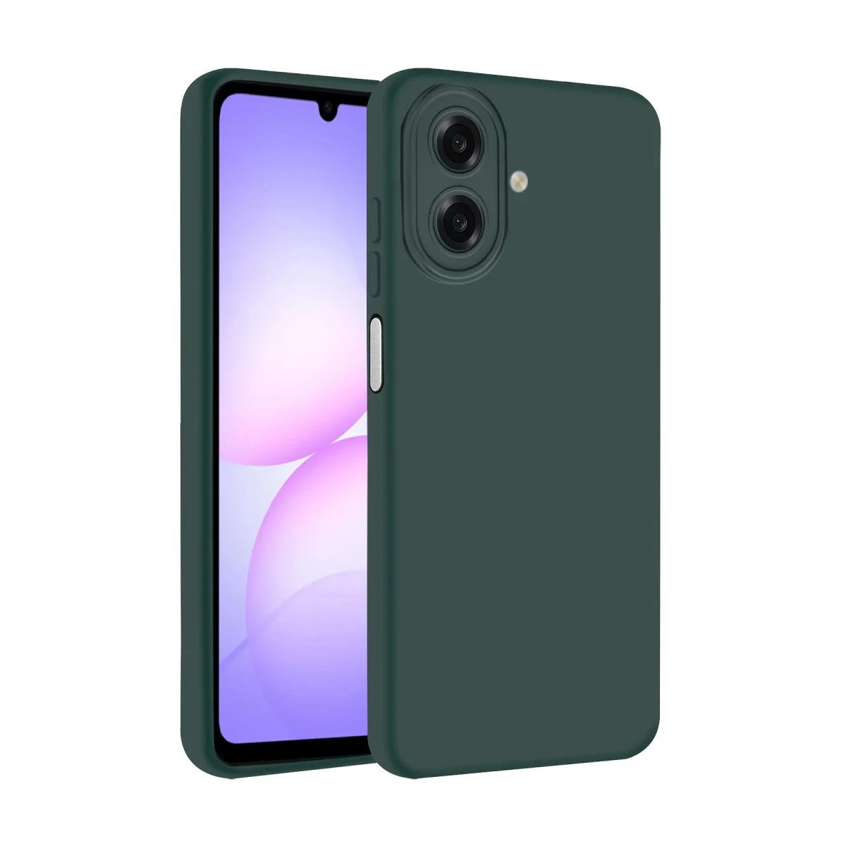 Galaxy A07 4G First Silikon - Koyu Yeşil