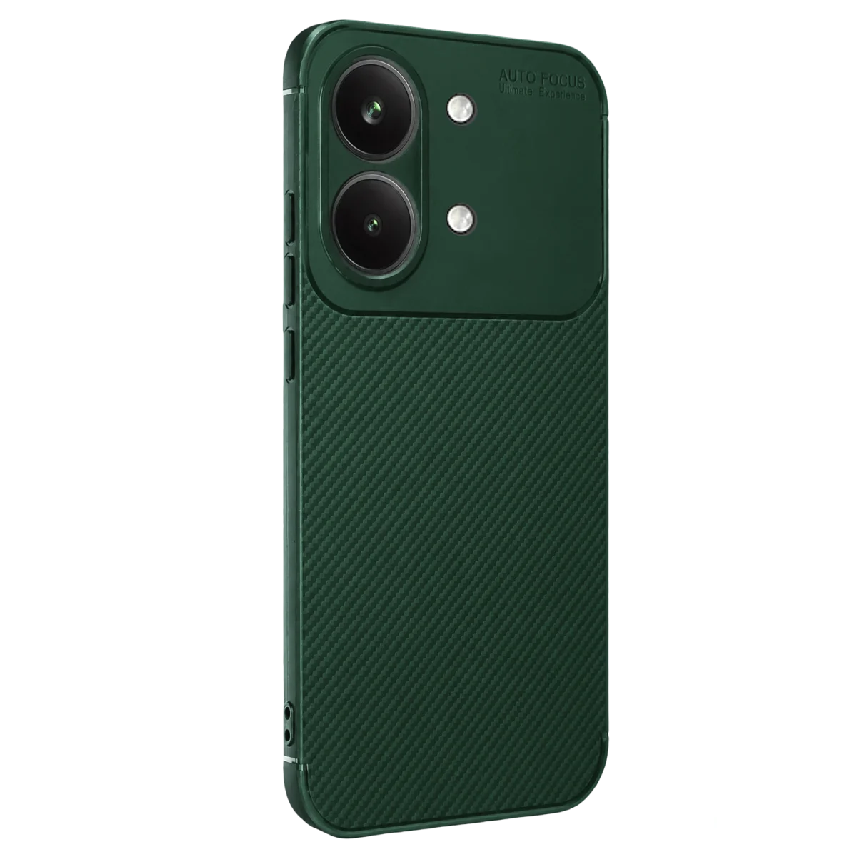 Poco X8 Pro Max Auto Focus Karbon Kapak - Koyu Yeşil