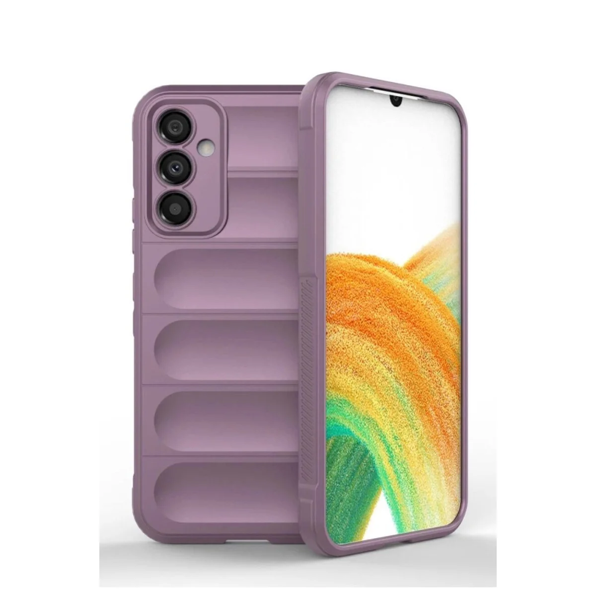Galaxy A15 4G Kılıf Optimum Silikon - Mor