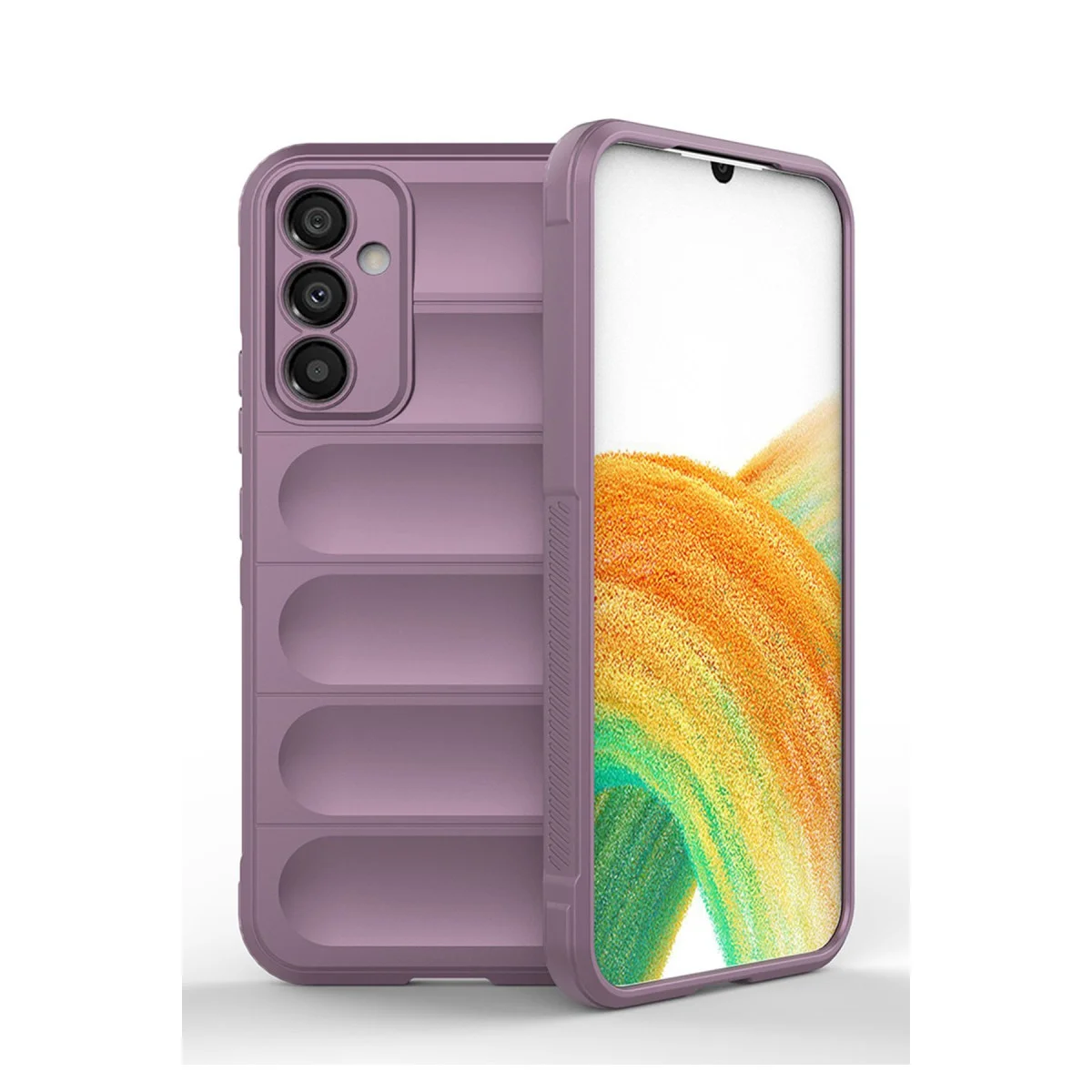 Galaxy A25 5G Kılıf Optimum Silikon - Mor