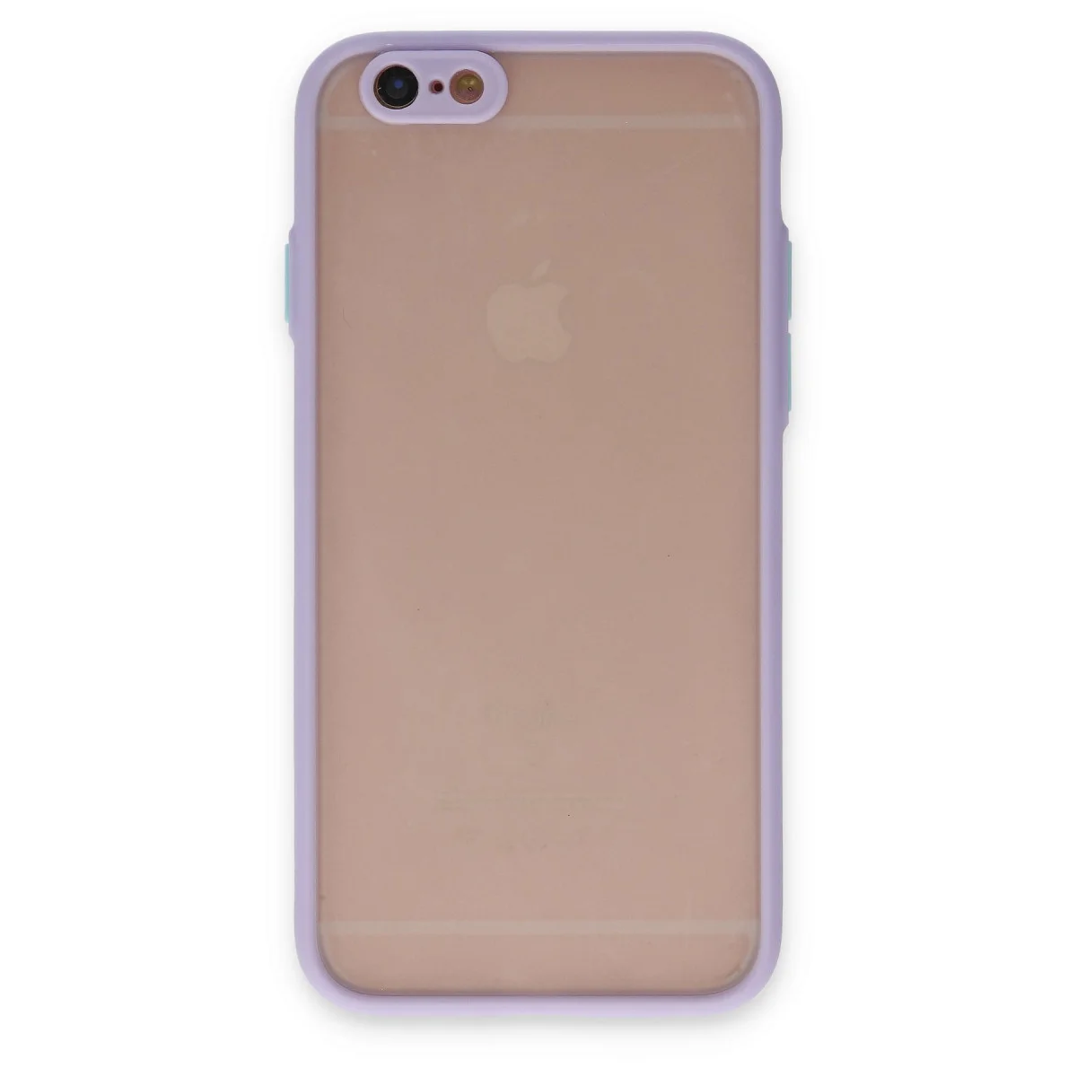 iPhone 6 Kılıf Montreal Silikon Kapak - Mor