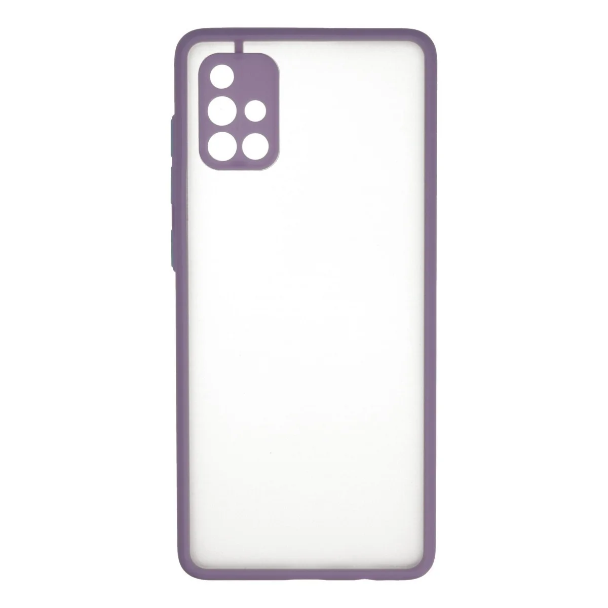 Galaxy A71 Kılıf Montreal Silikon Kapak - Mor