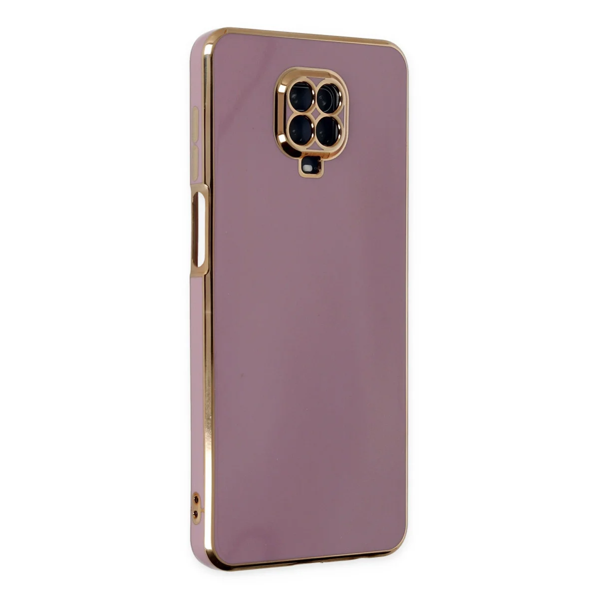 Redmi Note 9 Pro Kılıf Volet Silikon - Mor