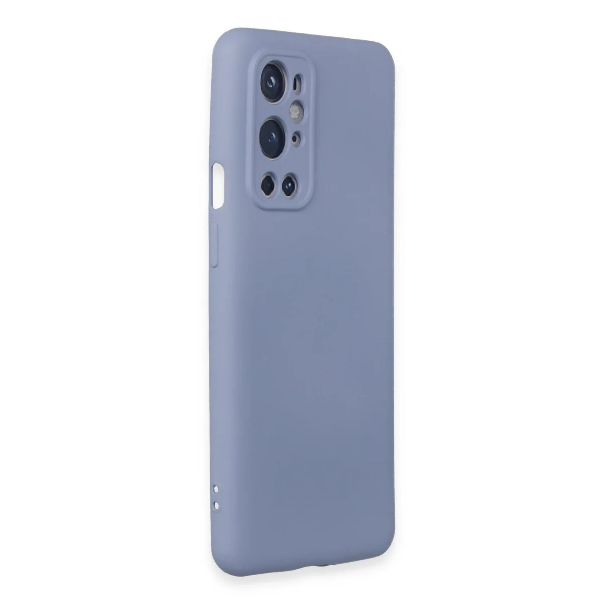 One Plus 9 Pro Kılıf Nano içi Kadife Silikon - Mor