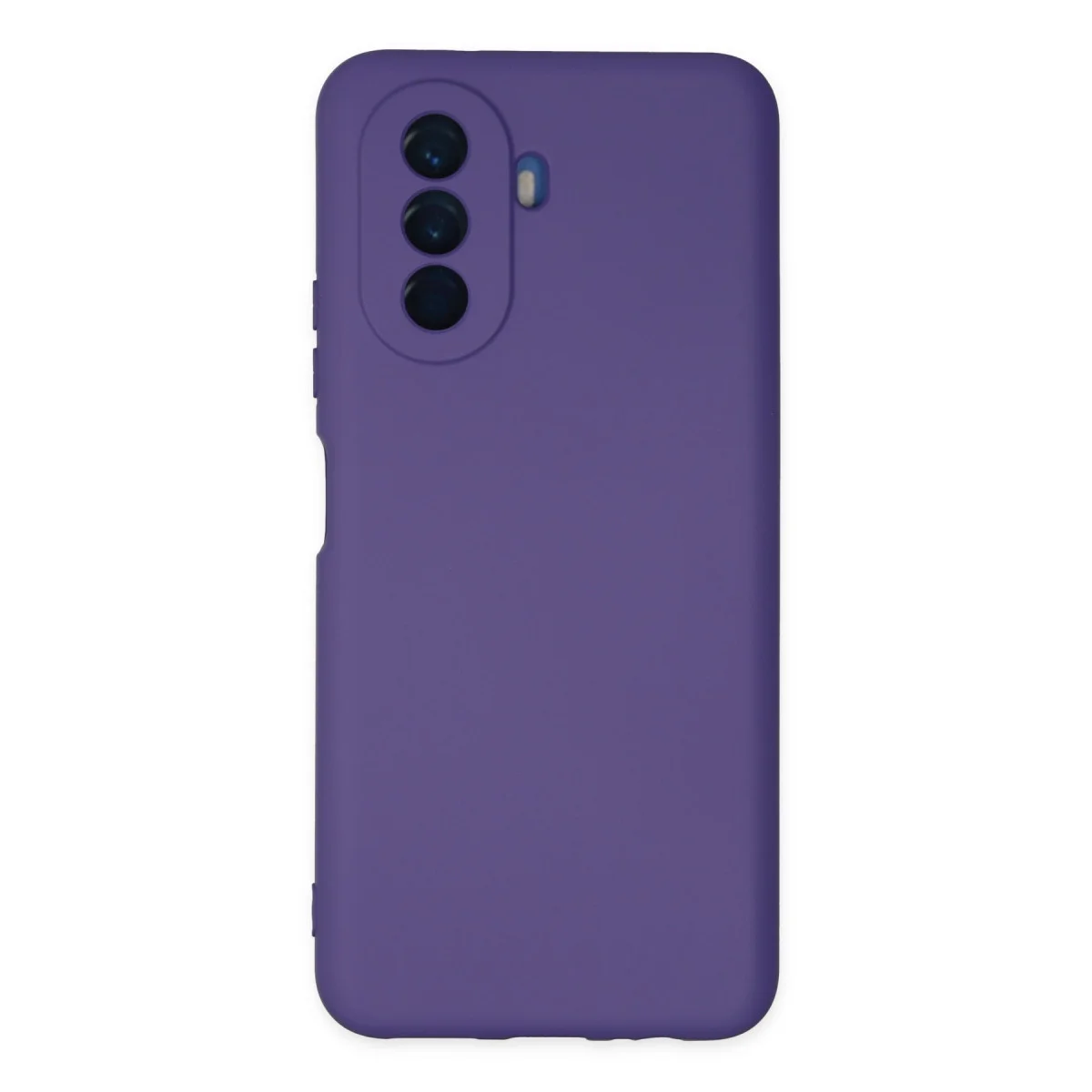 Nova Y70 Kılıf Nano içi Kadife Silikon - Mor