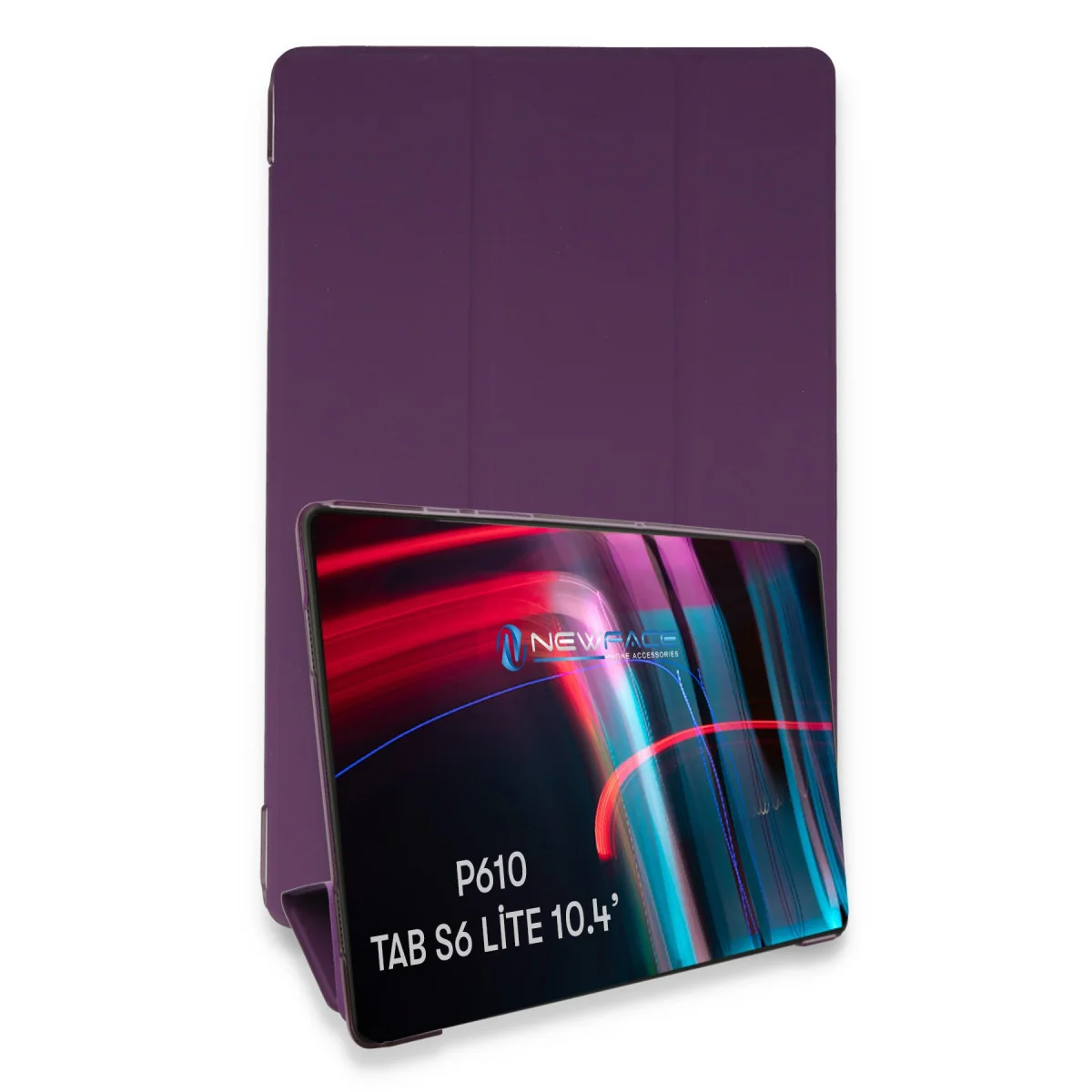 Galaxy P610 Tab S6 Lite 10.4 Kılıf Tablet Smart Kılıf - Mor