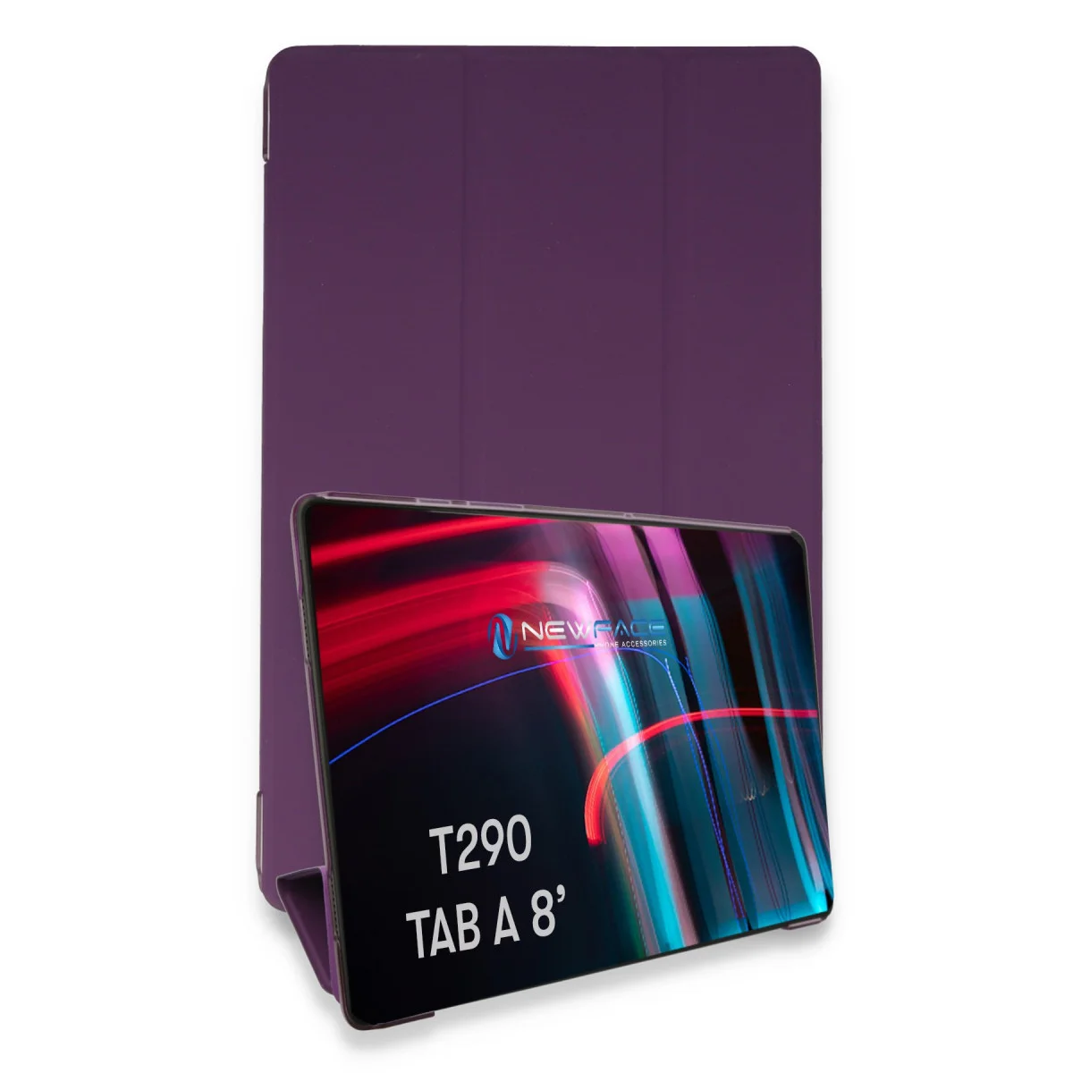 Galaxy T290 Tab A 8 Kılıf Tablet Smart Kılıf - Mor