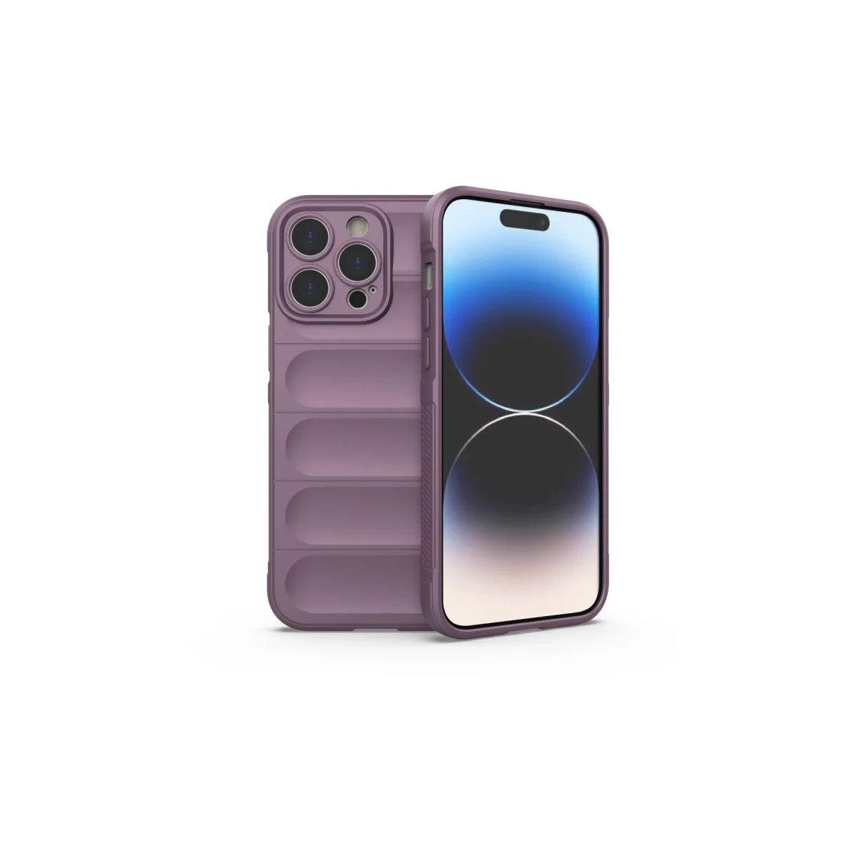 iPhone 14 Pro Max Kılıf Optimum Silikon - Mor