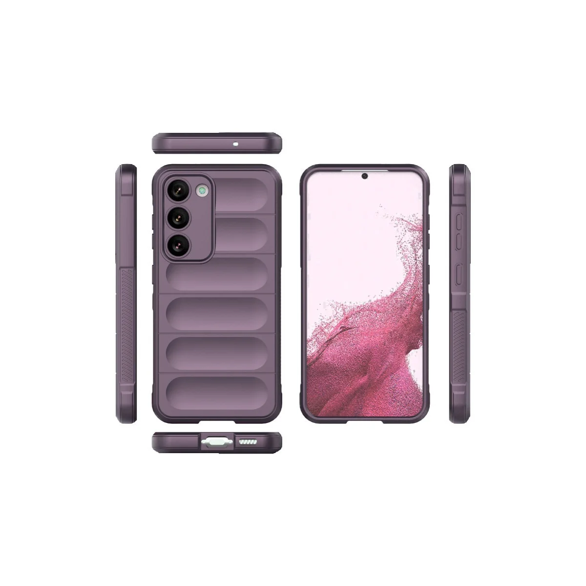 Galaxy S23 Plus Kılıf Optimum Silikon - Mor