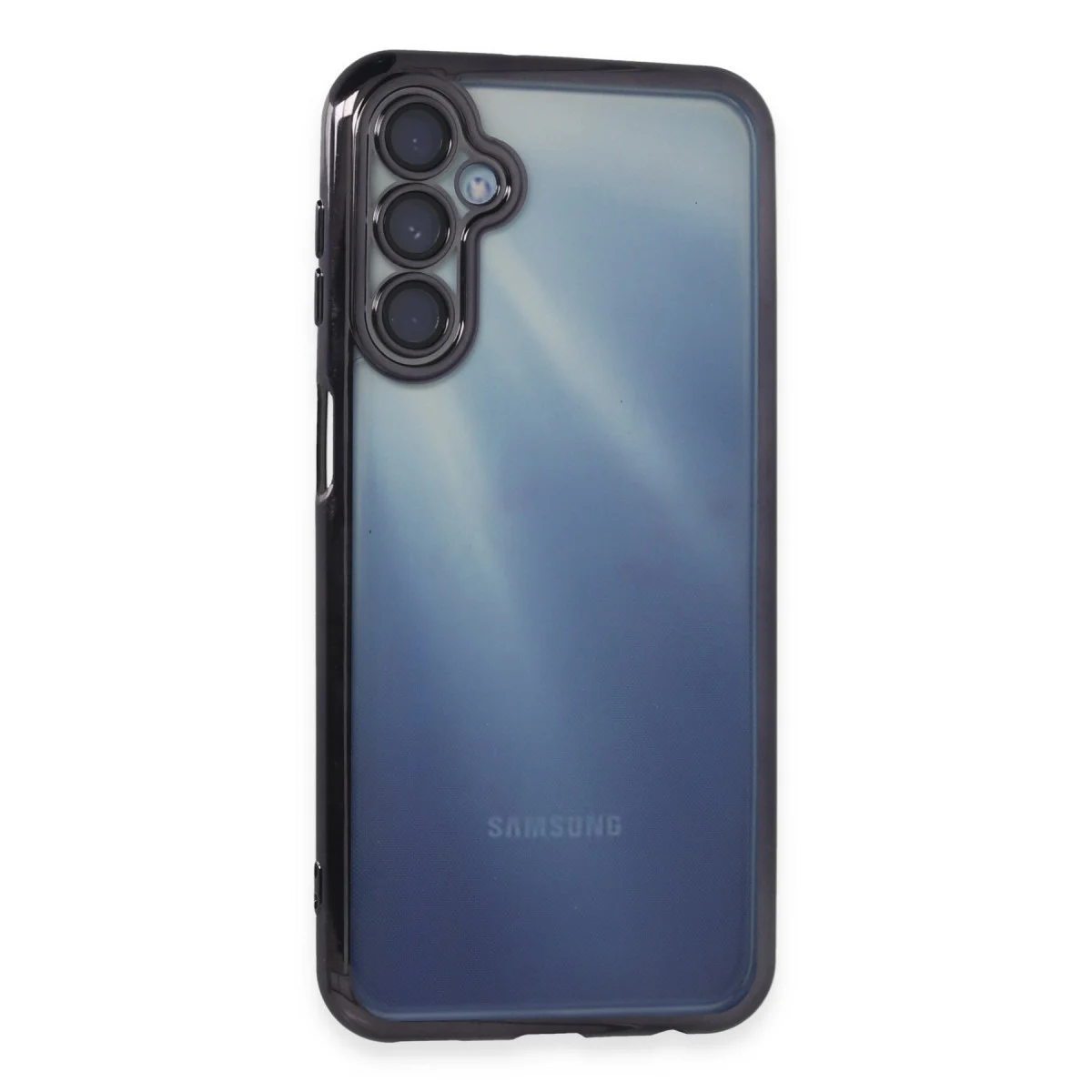 Galaxy A55 5G Kılıf Razer Lensli Silikon - Mor