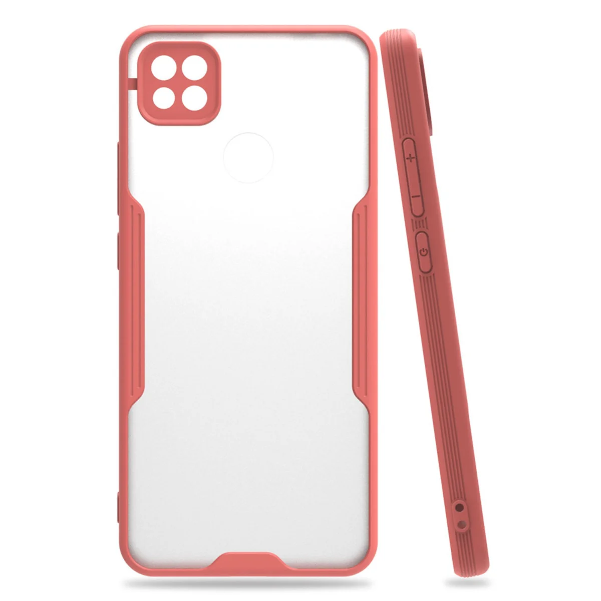 Redmi 9C Kılıf Platin Silikon - Pembe