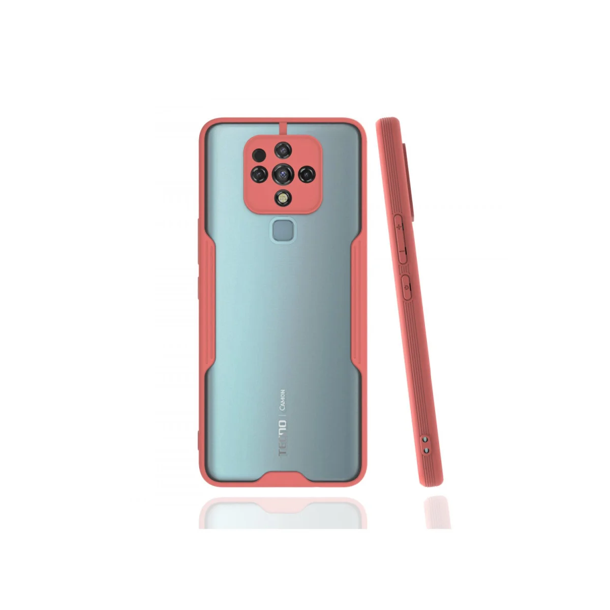 Camon 16 Kılıf Platin Silikon - Pembe