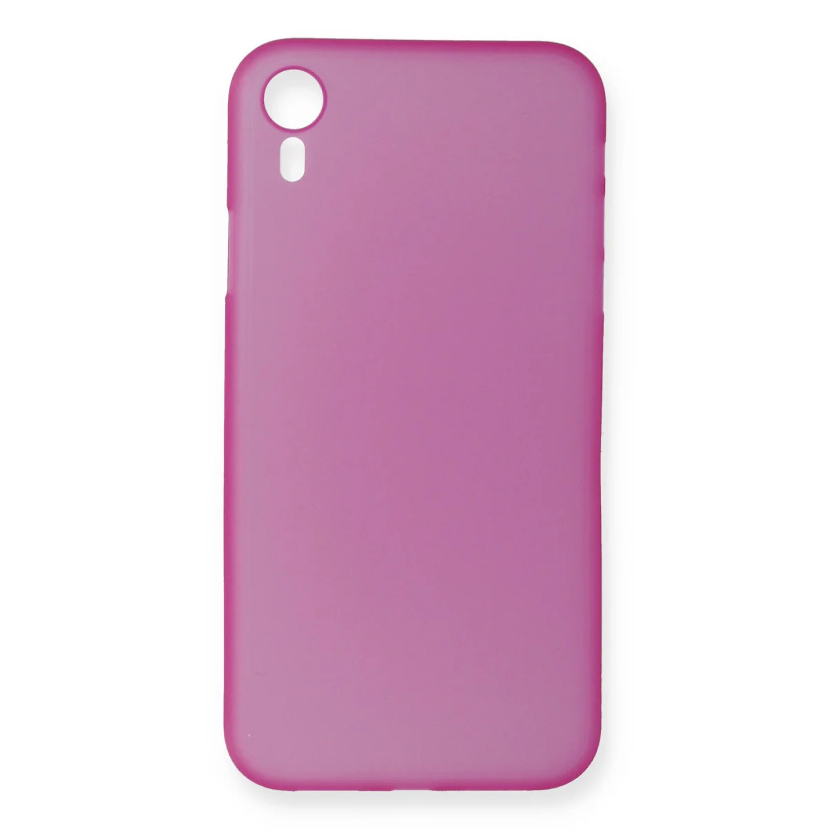 iPhone XR Kılıf PP Ultra İnce Kapak - Pembe