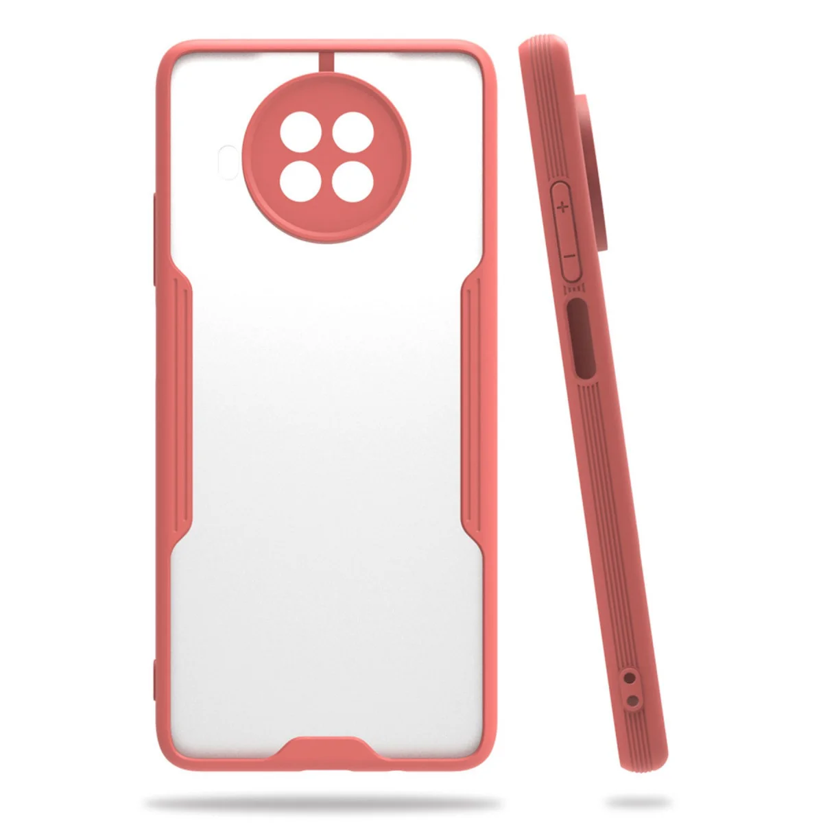 Mi 10T Lite Kılıf Platin Silikon - Pembe