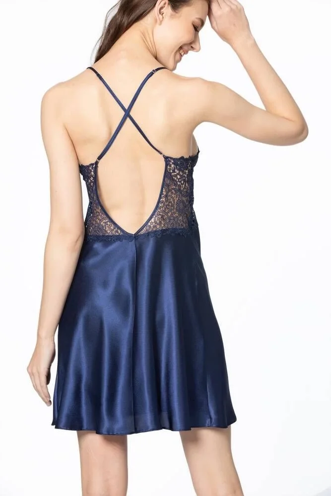 Pierre Cardin 6625 Kısa Gecelikli 6'lı İpek Set