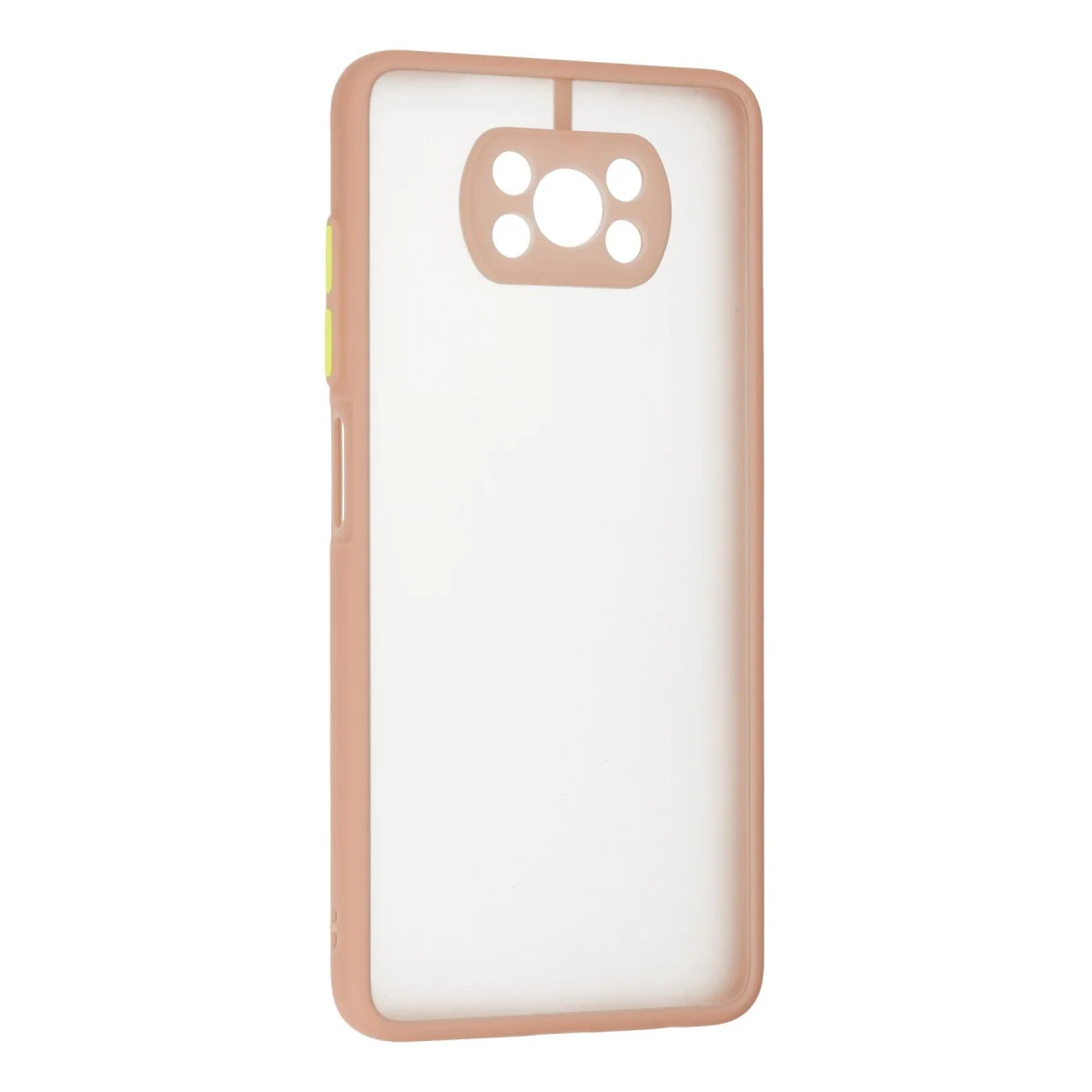 Pocophone X3 Kılıf Montreal Silikon Kapak - Pembe