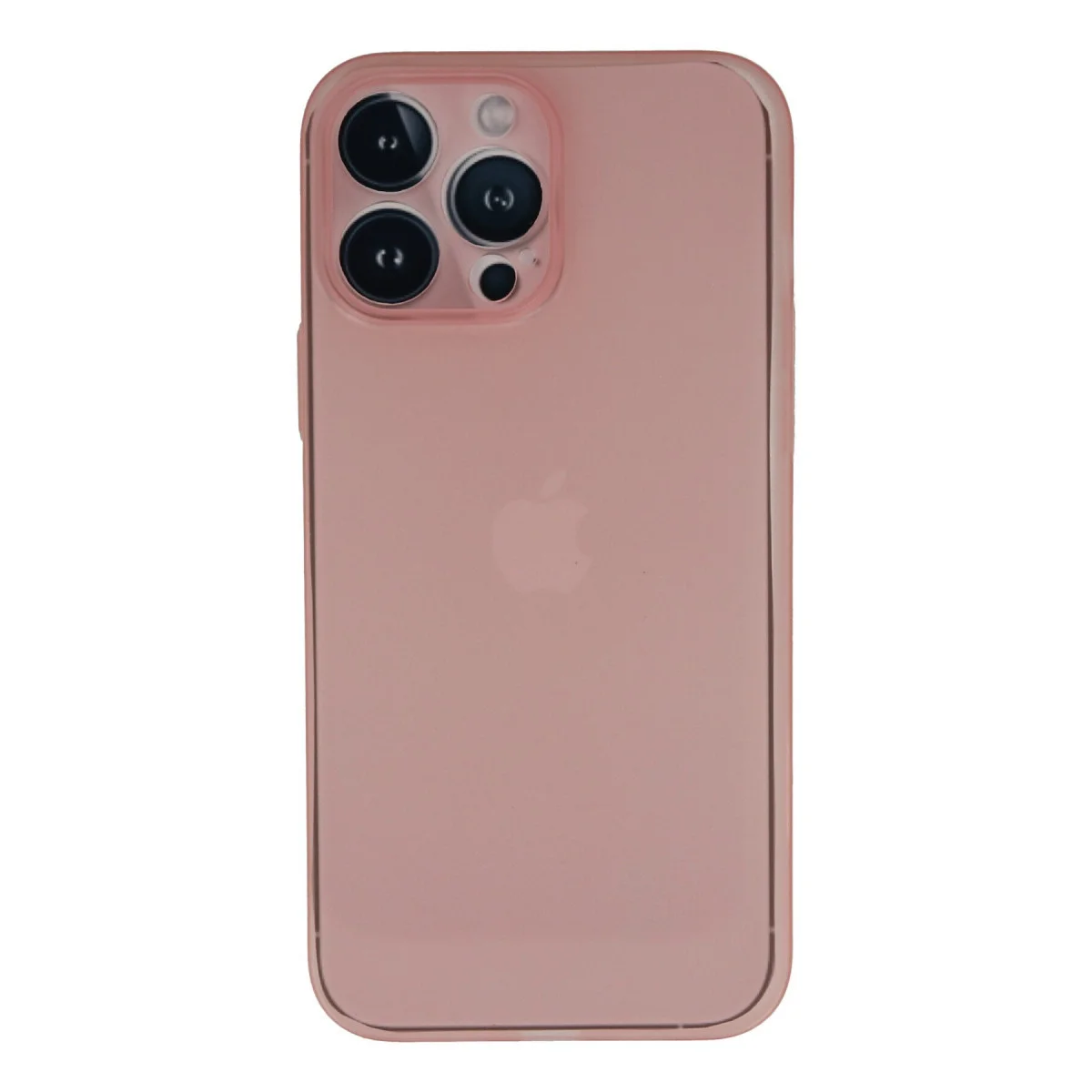 iPhone 13 Pro Max Kılıf PP Ultra İnce Kapak - Pembe