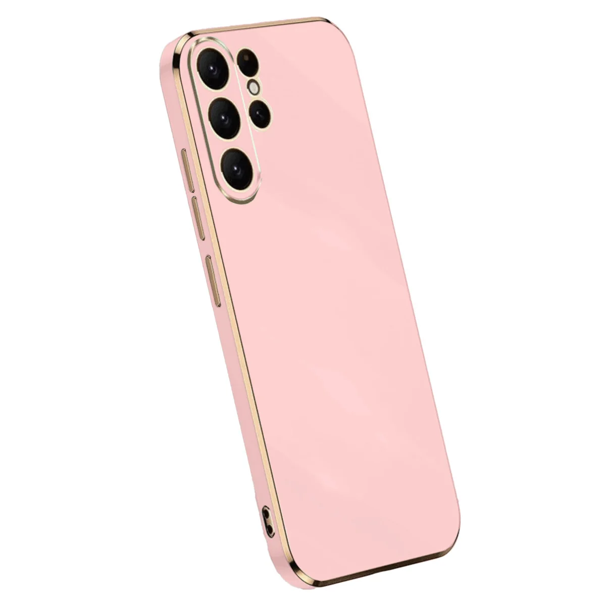 Galaxy S24 Ultra Kılıf Volet Silikon - Pembe