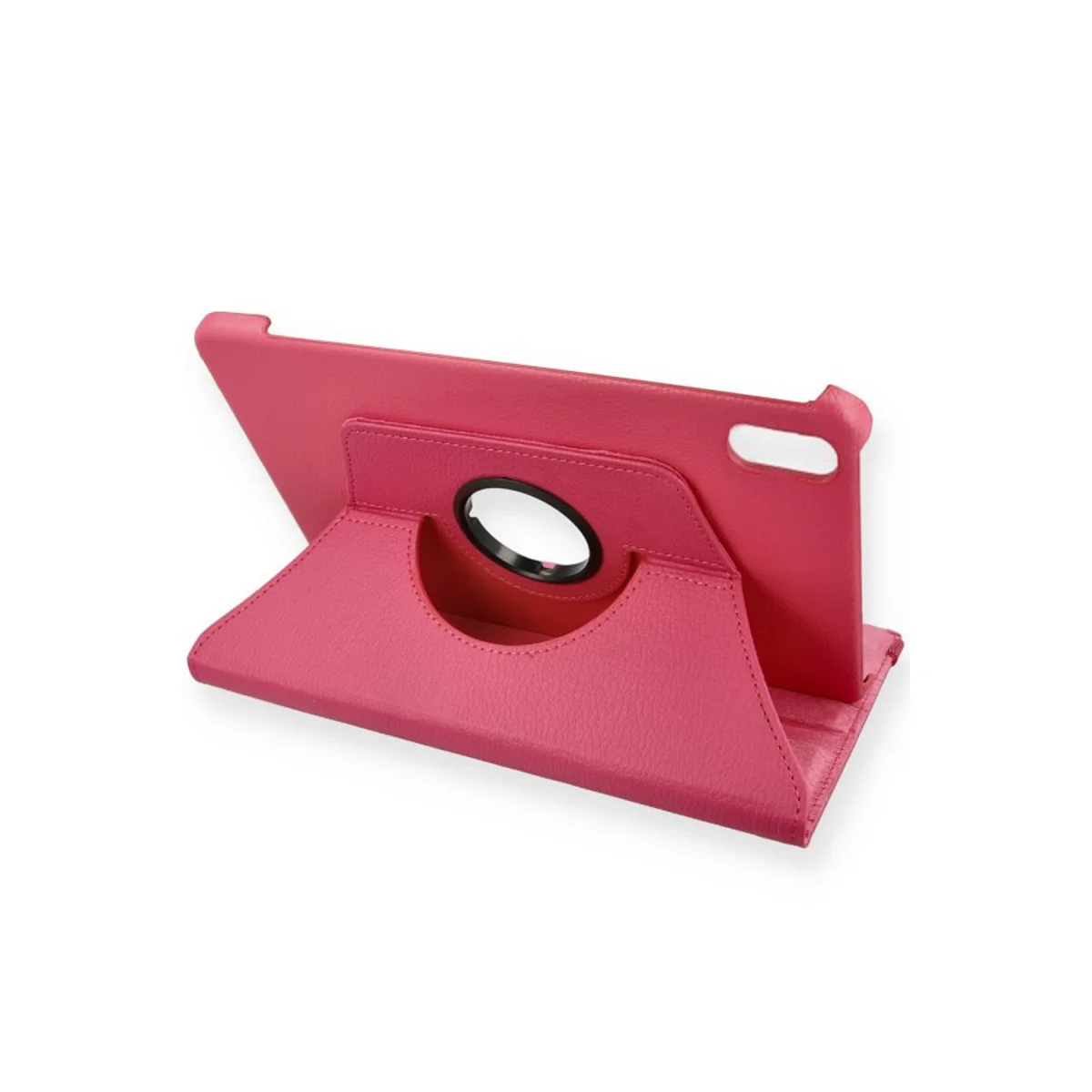 Redmi Pad 2 Kılıf 360 Tablet Deri Kılıf - Pembe