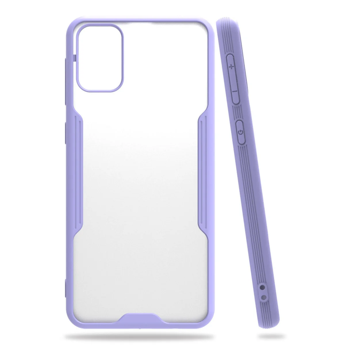 Galaxy M31 Kılıf Platin Silikon - Lila