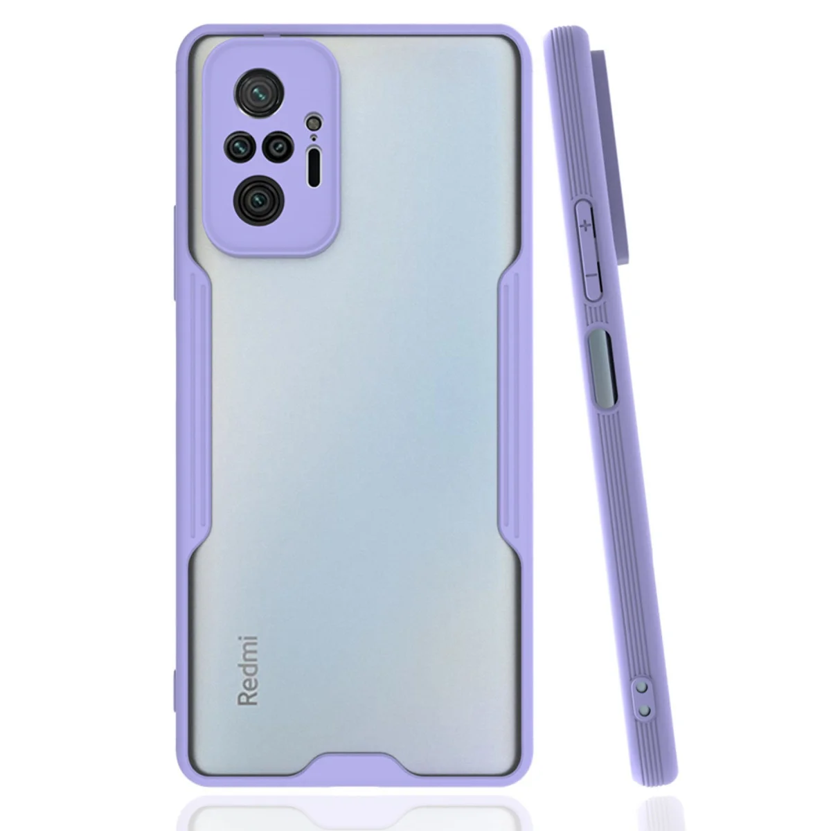 Redmi Note 10 Pro Kılıf Platin Silikon - Lila