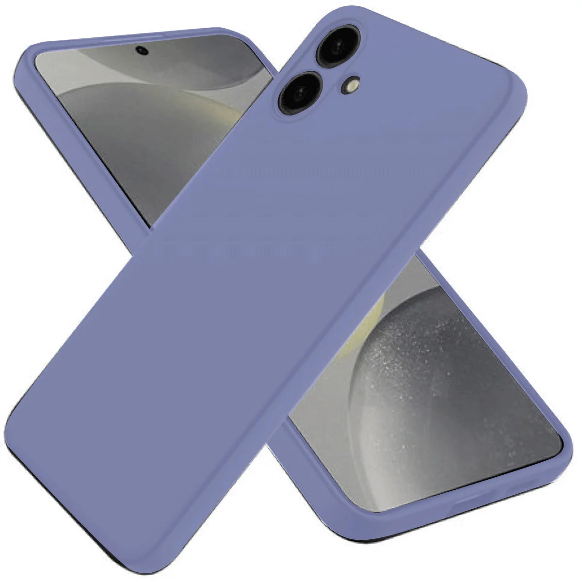 Galaxy A06 Kılıf First Silikon - Lila