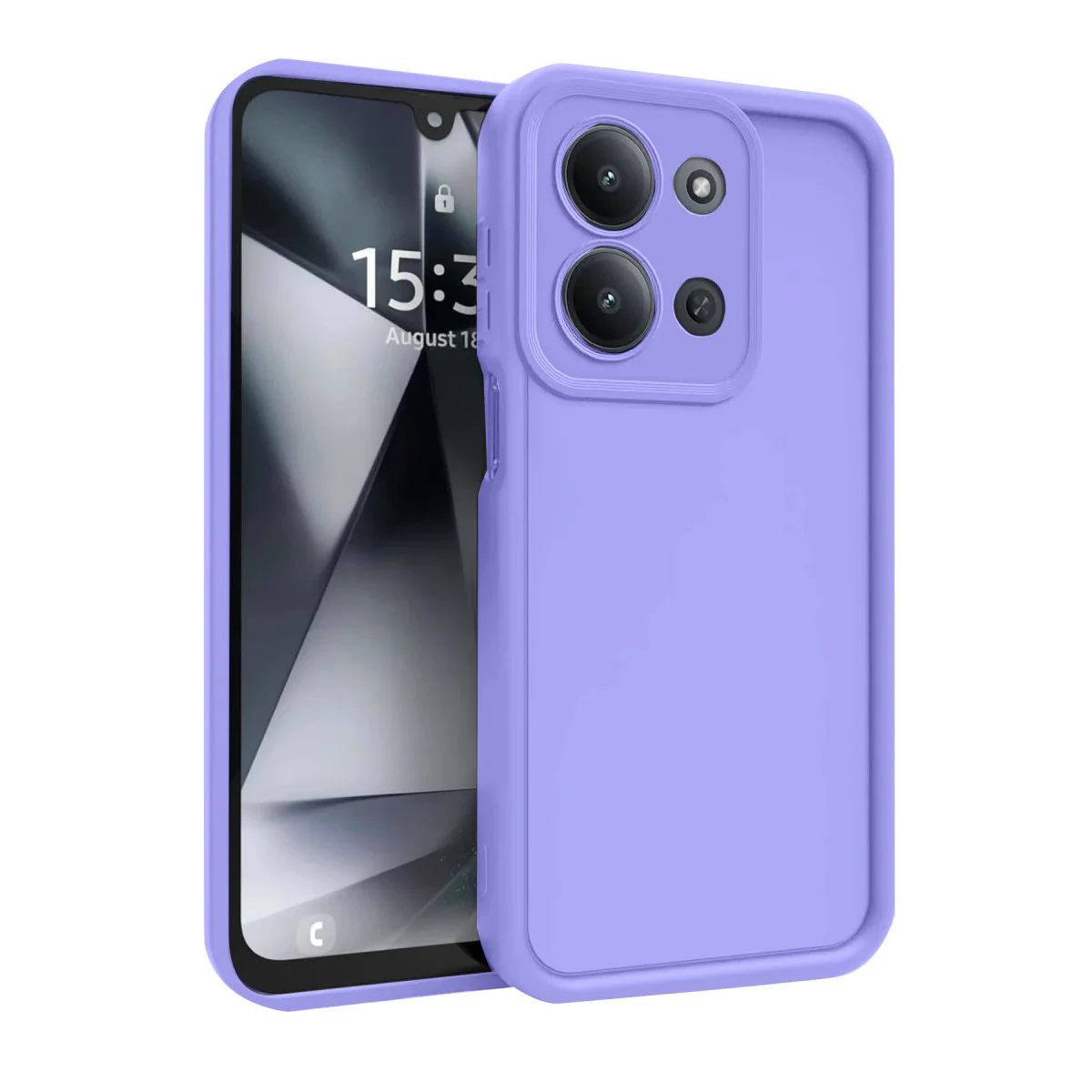 Redmi 15C 4G Viera Silikon - Lila