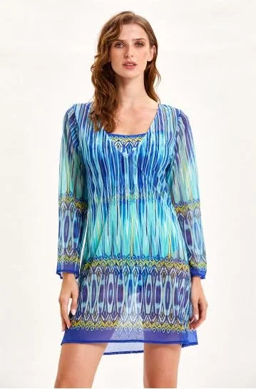 Argento 2080-2078 Kısa Tunik Pareo